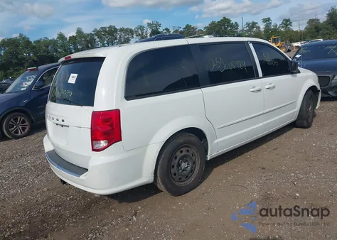 2014 Dodge Grand Caravan Se z USA, uszkodzony, nr VIN 2C4RDGBG7ER411729